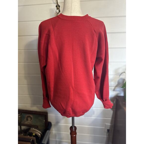 Vintage 90s Streetwear Womens Large Peace Doves Christmas Crewneck Sweatshirt - Picture 7 of 10